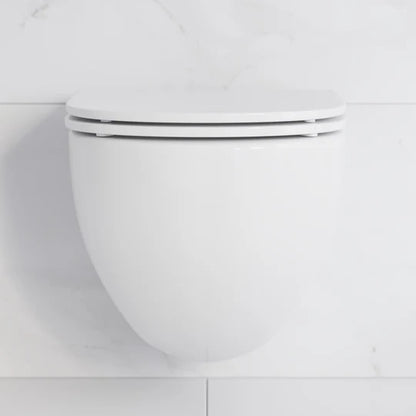 Swiss Madison Swiss Madison Well Made Forever SM-WK449-01W - St. Tropez Wall Hung Toilet Bundle, Glossy White