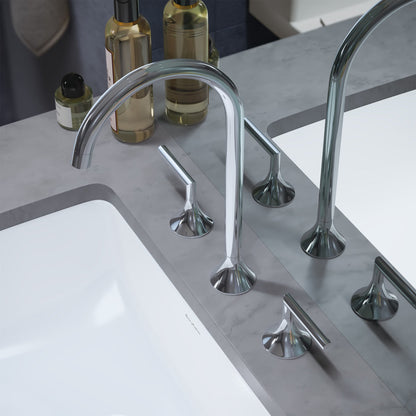 Swiss Madison Daxton 8 in. Widespread Bathroom Faucet in Chrome