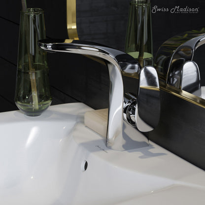 Swiss Madison Chateau Single Hole, Single-Handle, Bathroom Faucet in Chrome