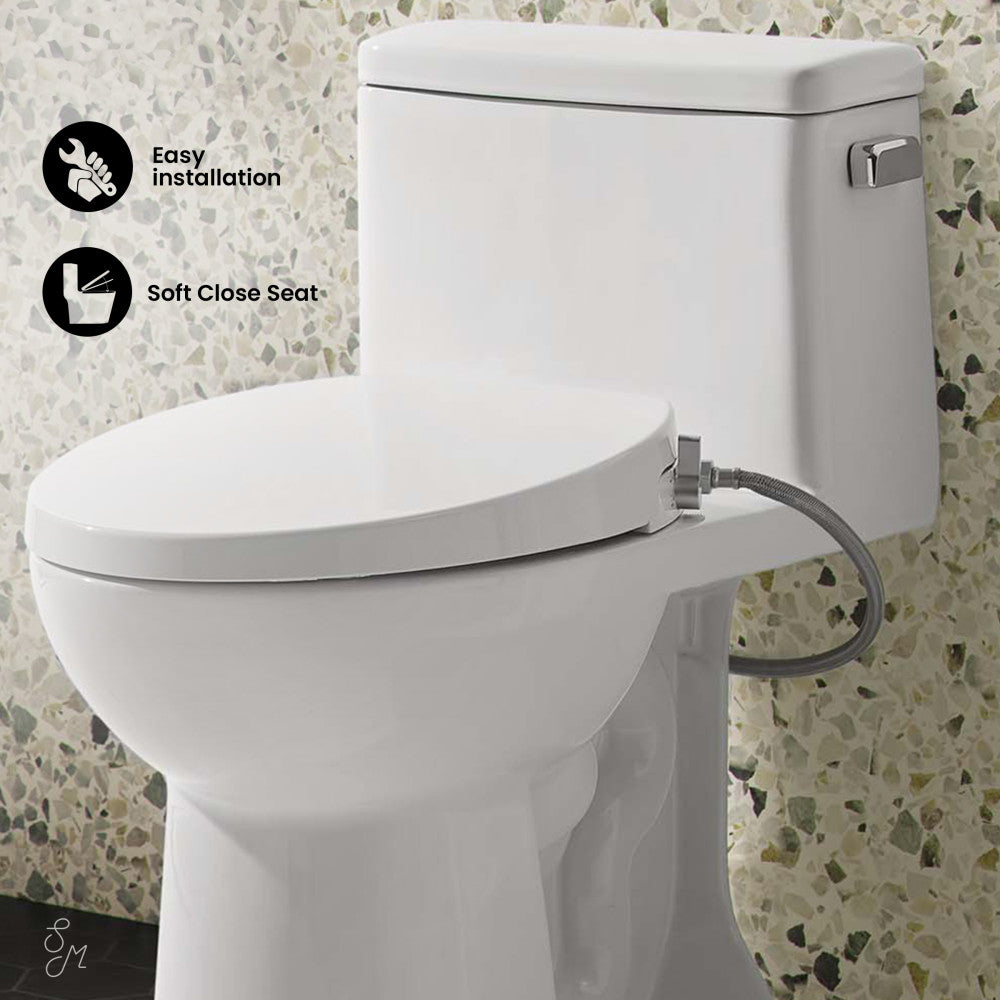 Swiss Madison Aqua Non-Electric Smart Toilet Seat Bidet