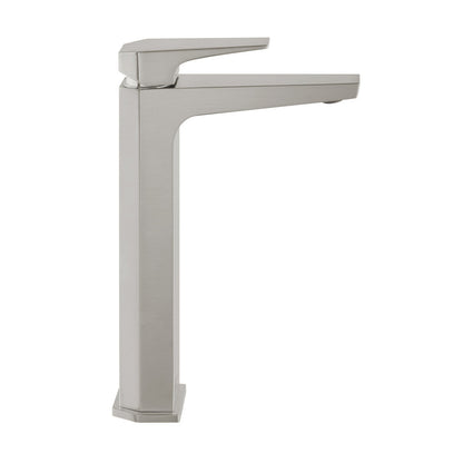 Swiss Madison Voltaire Single Hole, Single-Handle, High Arc Bathroom Faucet in Brushed Nickel