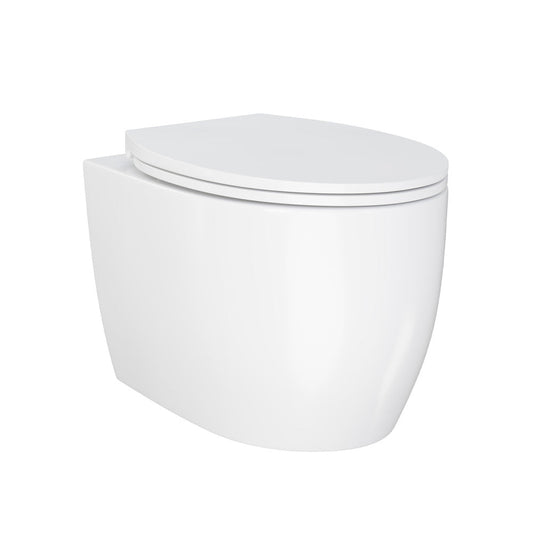 Swiss Madison Classe Wall-Hung Toilet Bowl Only in Glossy White