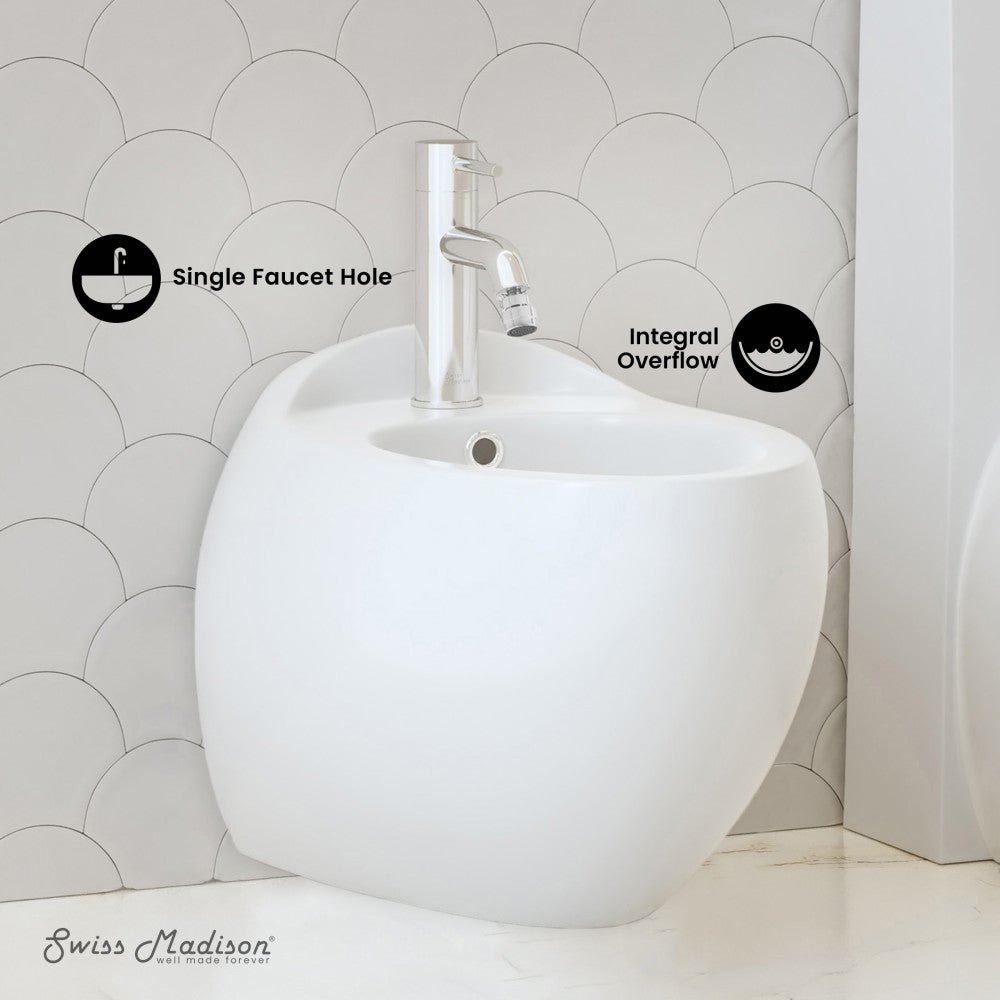 Swiss Madison Plaisir Wall-Hung Bidet