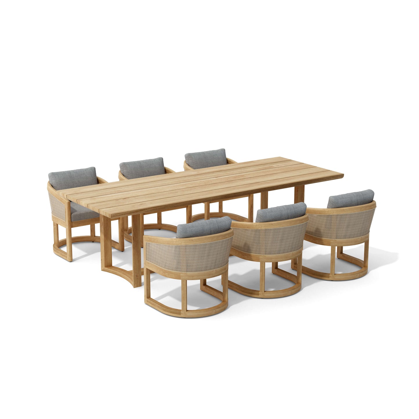 Anderson Teak SET-331 7-pc Catania Dining Set