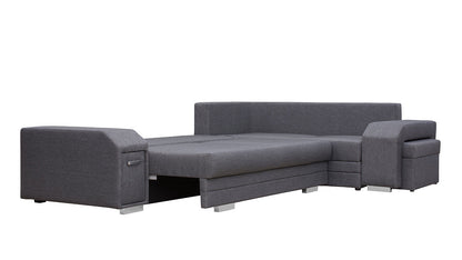 Maxima House Sectional FULL XL Sleeper Sofa MAGNUS S with storage, SALE