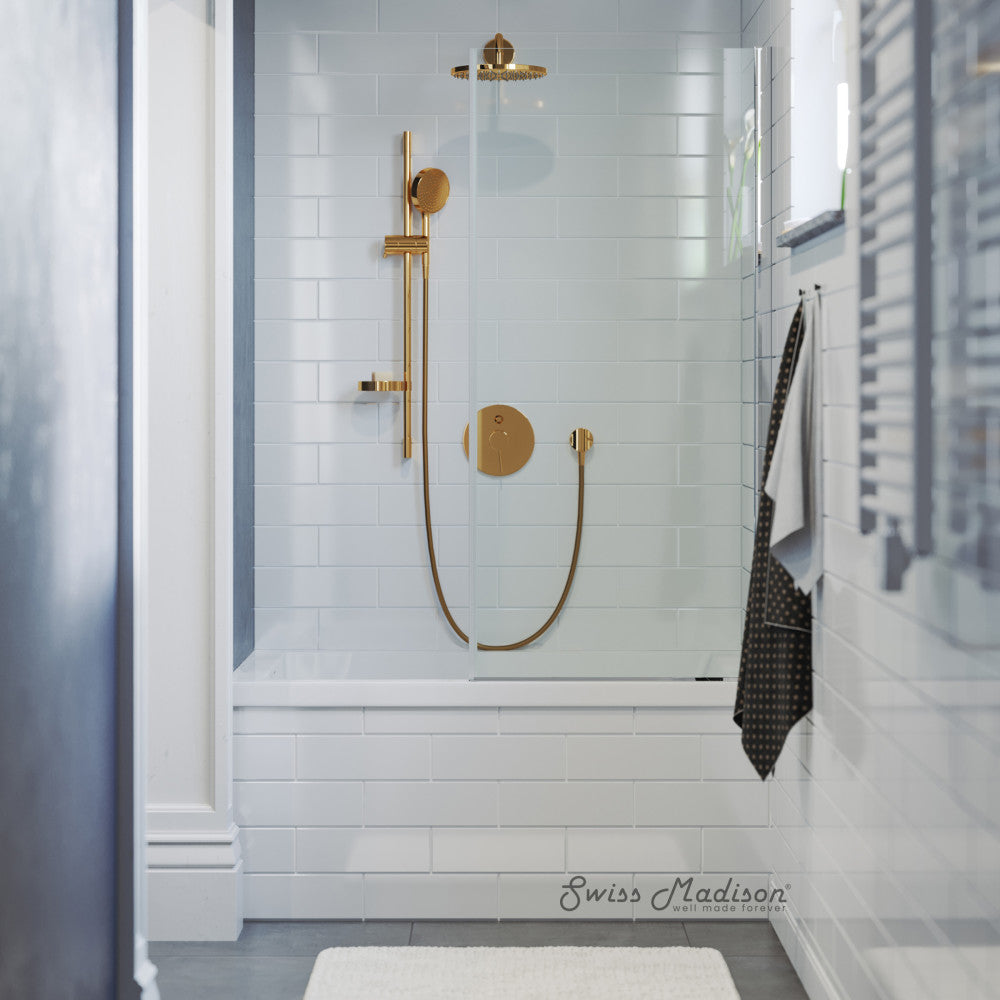 Swiss Madison Voltaire 48" x 32" Left-Hand Drain Alcove Bathtub