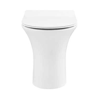 Swiss Madison Cascade Back-to-Wall Elongated Toilet Bowl