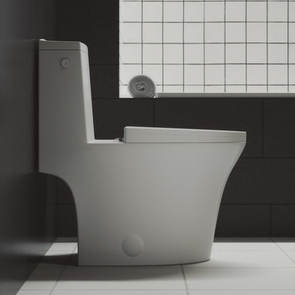 Swiss Madison Hugo One-Piece Elongated Toilet Dual-Flush 1.1/1.6 gpf, Touchless