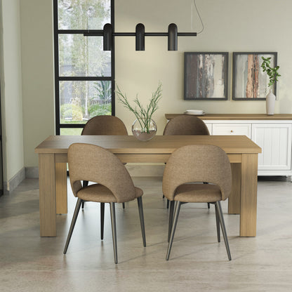 Anderson Teak Brentford Dining Table - Light Brown