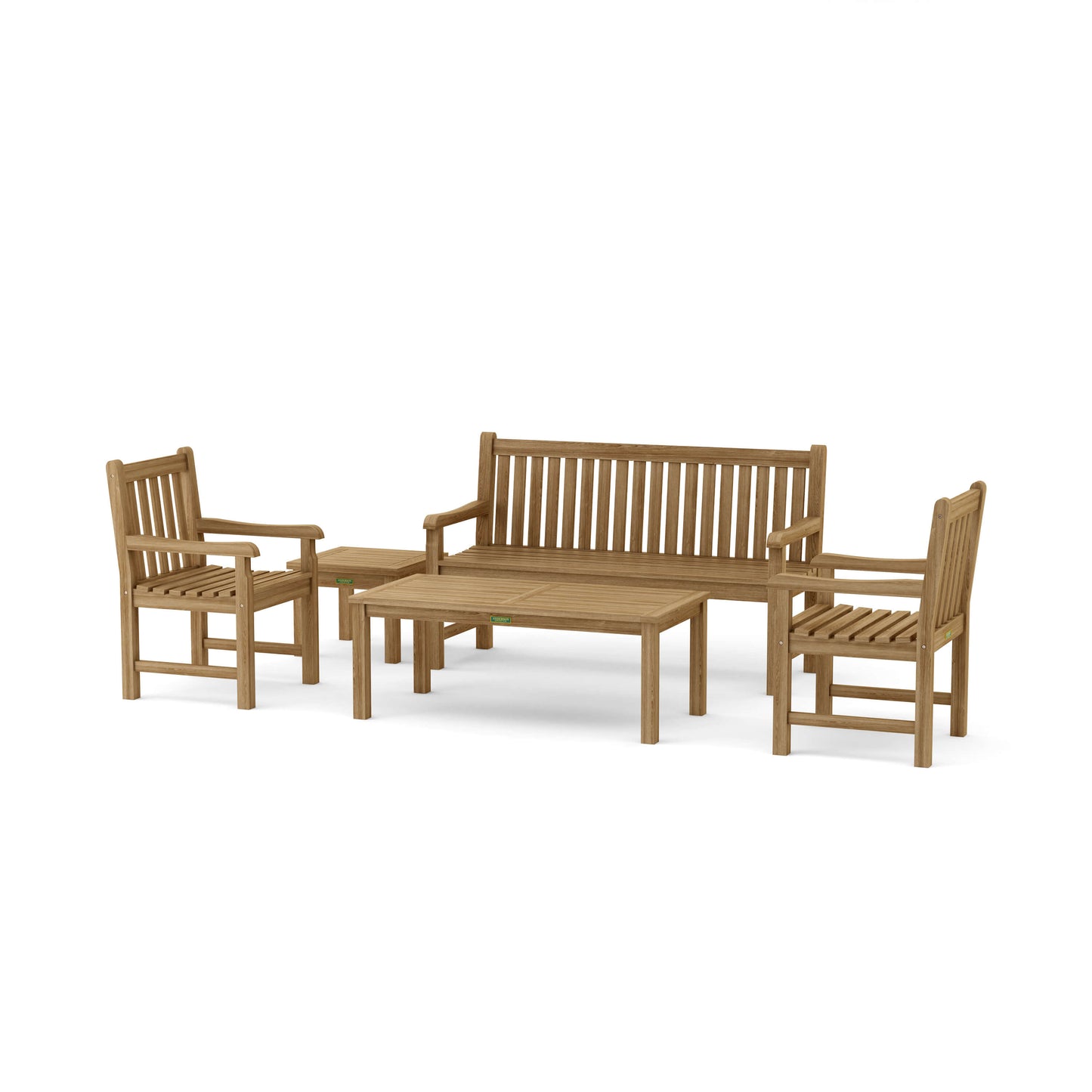 Anderson Teak Classic 3-Seater 5-Pieces Conversation Set