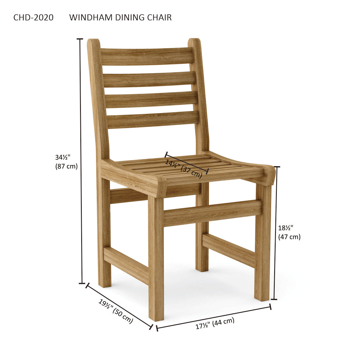 Anderson Teak Windham Dining Chair