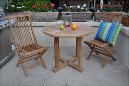 Anderson Teak Montage Bristol 3-Pieces Dining Set