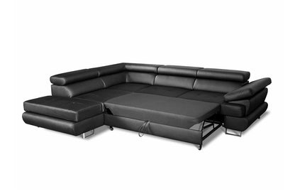 Maxima House Sectional Sleeper Sofa LUTON with Storage