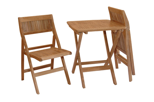 Anderson Teak Windsor 3-pieces Square Bistro Set