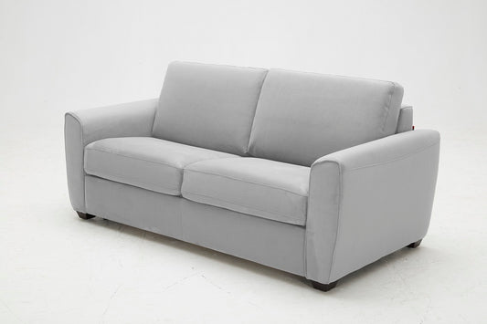 J&M Furniture Marin Sofa Bed in Light Grey Fabric