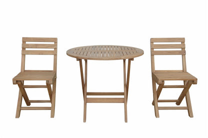 Anderson Teak Chester Alabama 3-Pieces Bistro Set