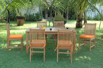 Anderson Teak Montage Saratoga 7-Pieces Dining Set