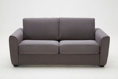 J&M Furniture Mono Sofa Bed in Grey Fabric
