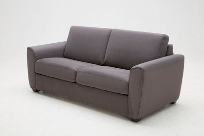 J&M Furniture Mono Sofa Bed in Grey Fabric