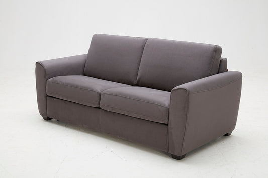 J&M Furniture Mono Sofa Bed in Grey Fabric