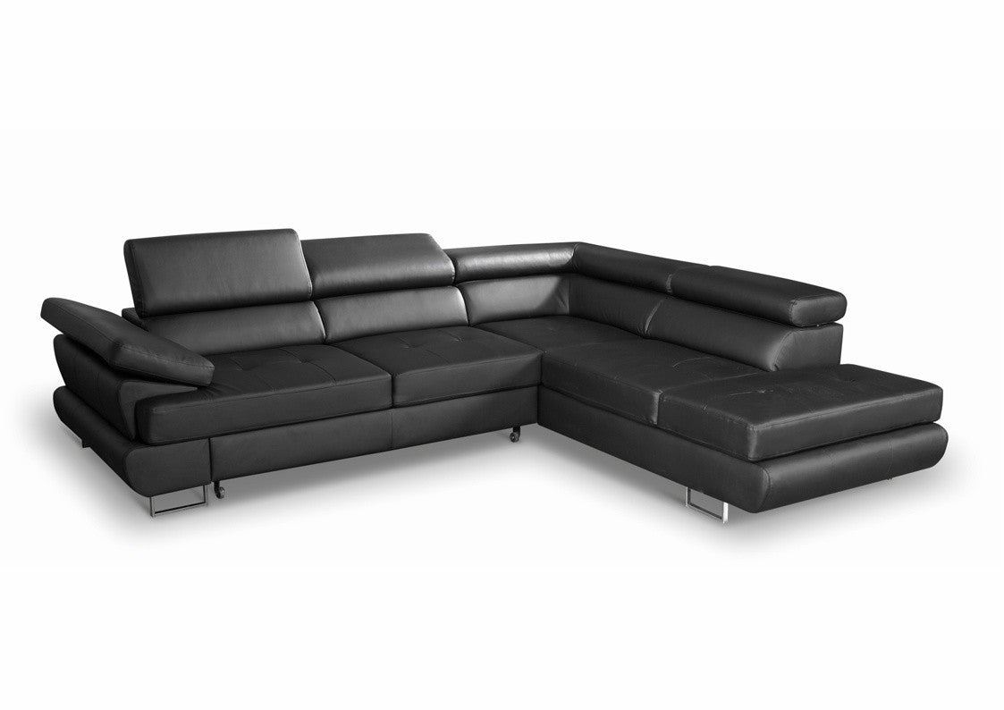 Maxima House Sectional Sleeper Sofa LUTON with Storage