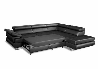 Maxima House Sectional Sleeper Sofa LUTON with Storage