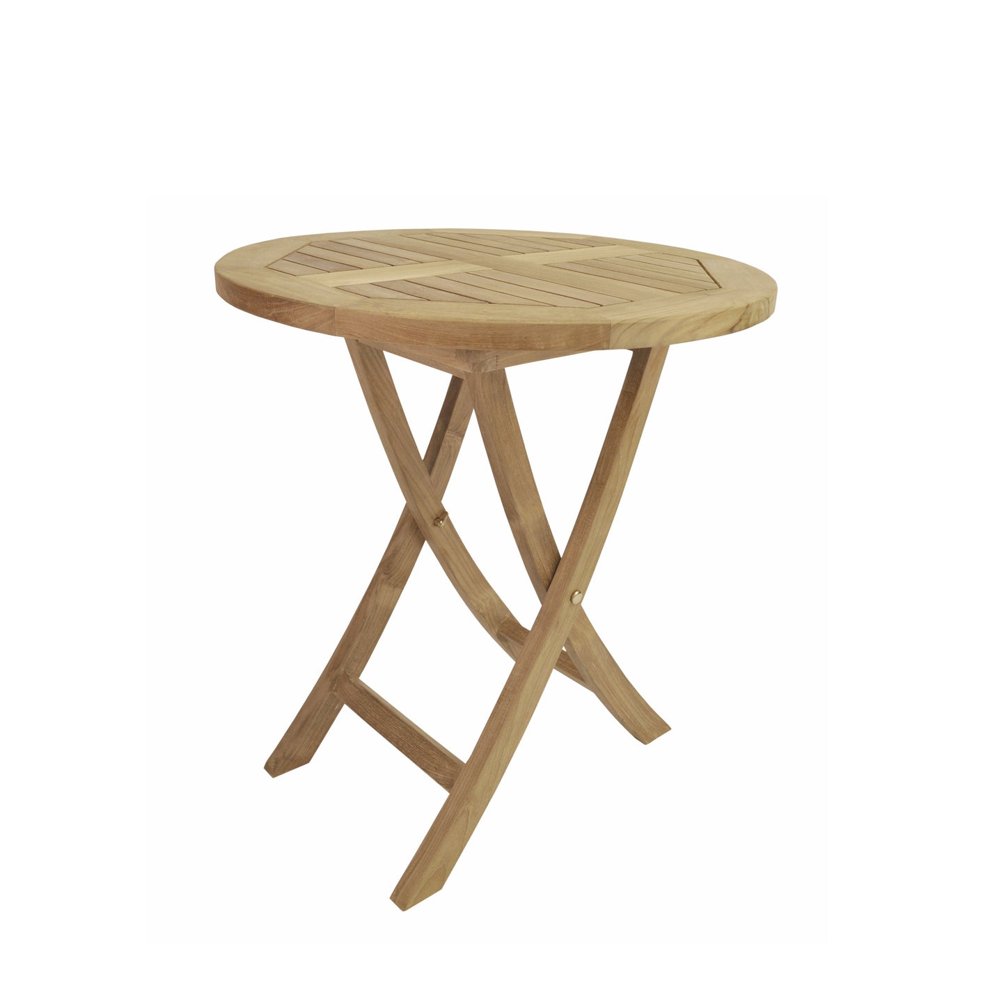 Anderson Teak Bahama 27" Round Bistro Folding Table