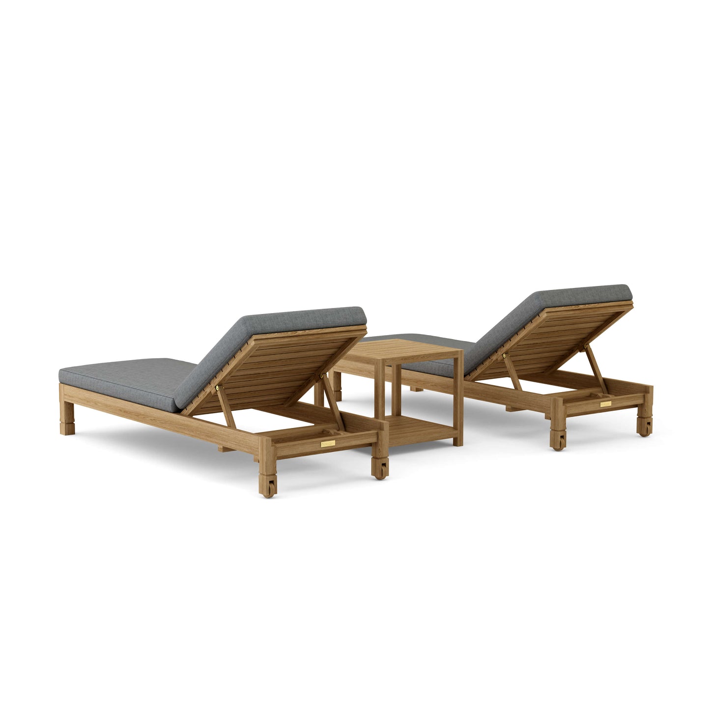 Anderson Teak South Bay Glenmore 3-Pieces Lounger Set