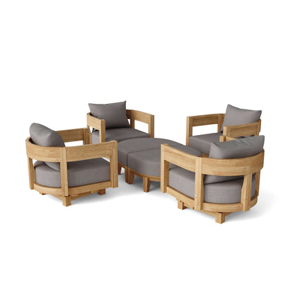 Anderson Teak Coronado 6 Pieces Deep Seating Set