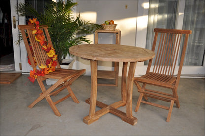 Anderson Teak Descanso Bristol 3-Pieces Dining Set