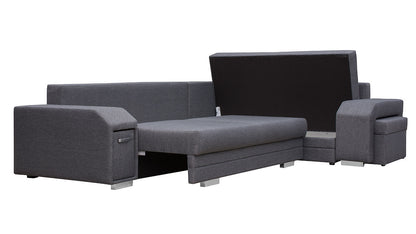 Maxima House Sectional FULL XL Sleeper Sofa MAGNUS S with storage, SALE