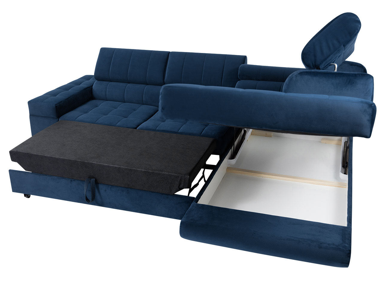 Maxima House Sectional Sleeper Sofa with storage ANDREA