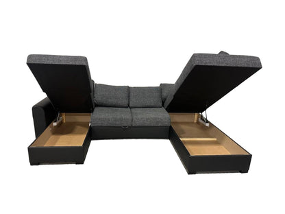 Maxima House Sectional Sleeper Sofa MATTEO with Storage