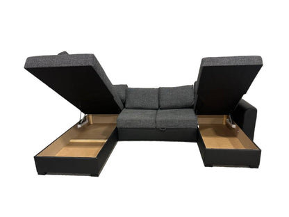 Maxima House Sectional Sleeper Sofa MATTEO with Storage