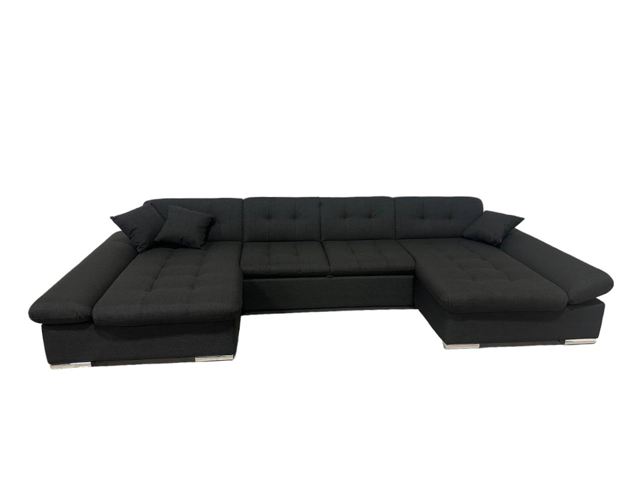 Maxima House Sectional Sleeper Sofa LIA U-Shape with storage, Universal Corner