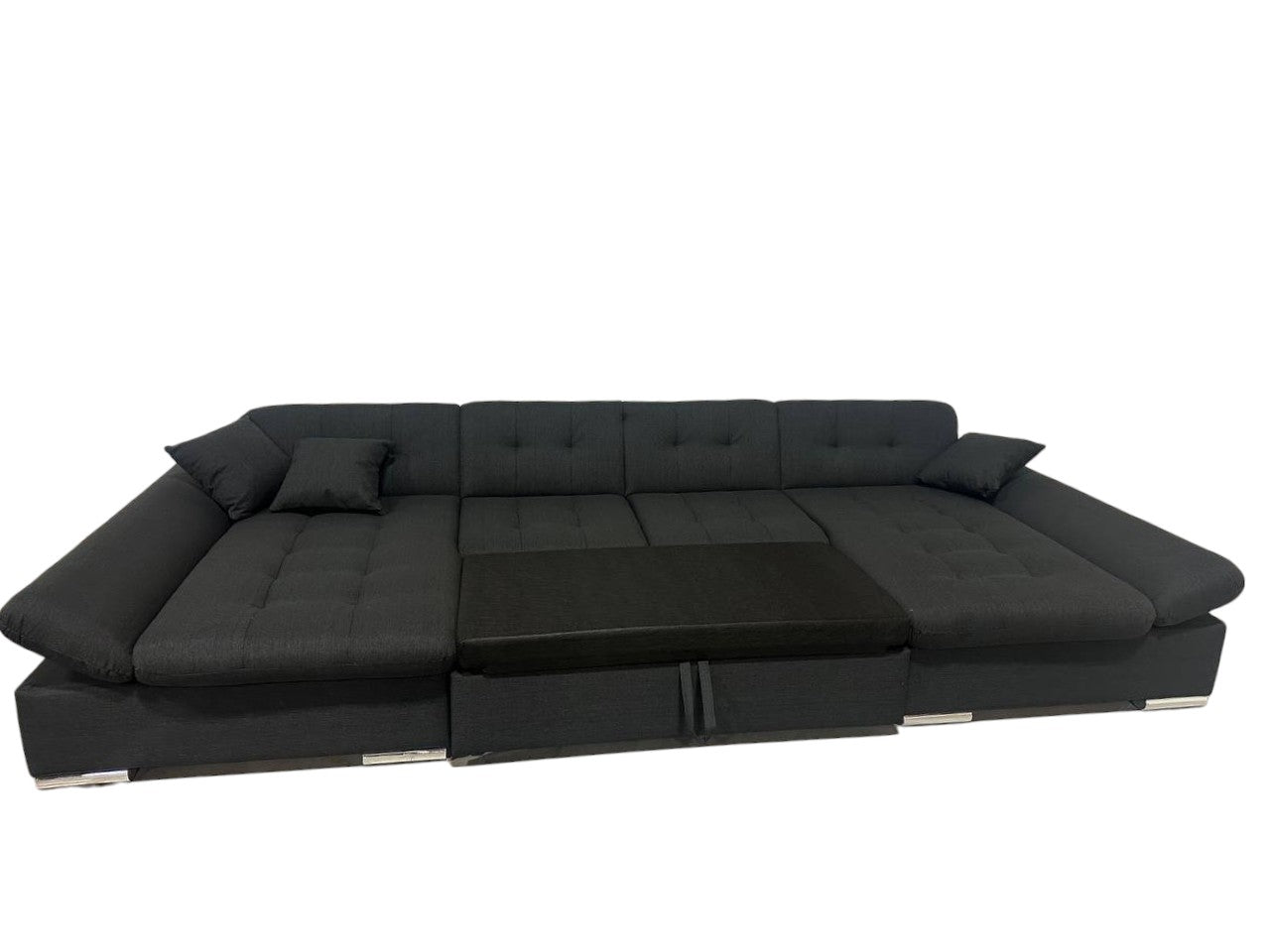 Maxima House Sectional Sleeper Sofa LIA U-Shape with storage, Universal Corner