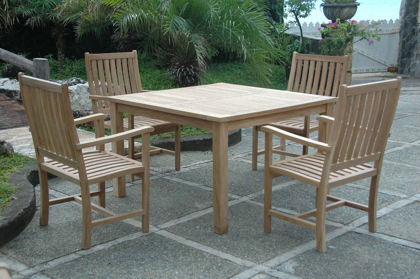 Anderson Teak Windsor Wilshire 5-Pieces Dining Set