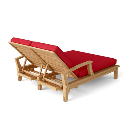 Anderson Teak Brianna Double Sun Lounger with Arm