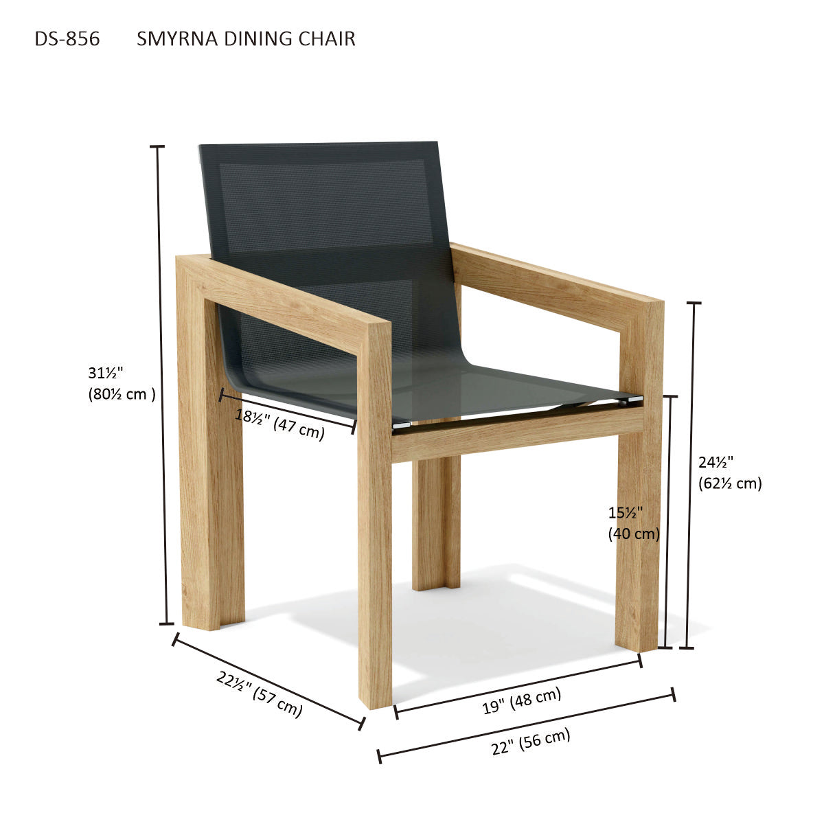 Anderson Teak Smyrna Dining Armchair