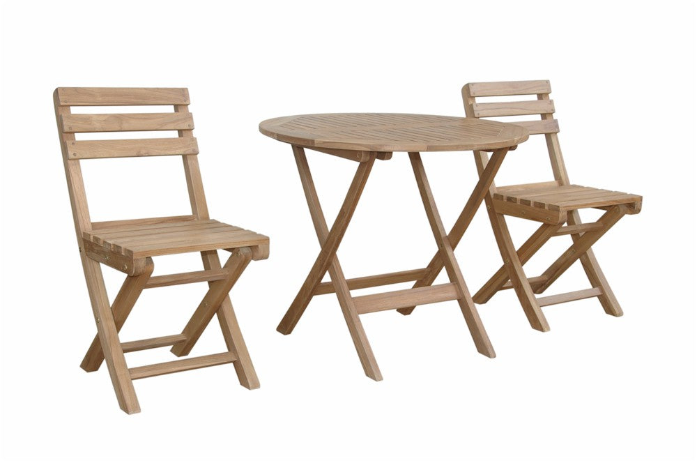 Anderson Teak Chester Alabama 3-Pieces Bistro Set