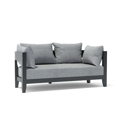 Anderson Teak Coronado Deep Seating Aluminum Loveseat
