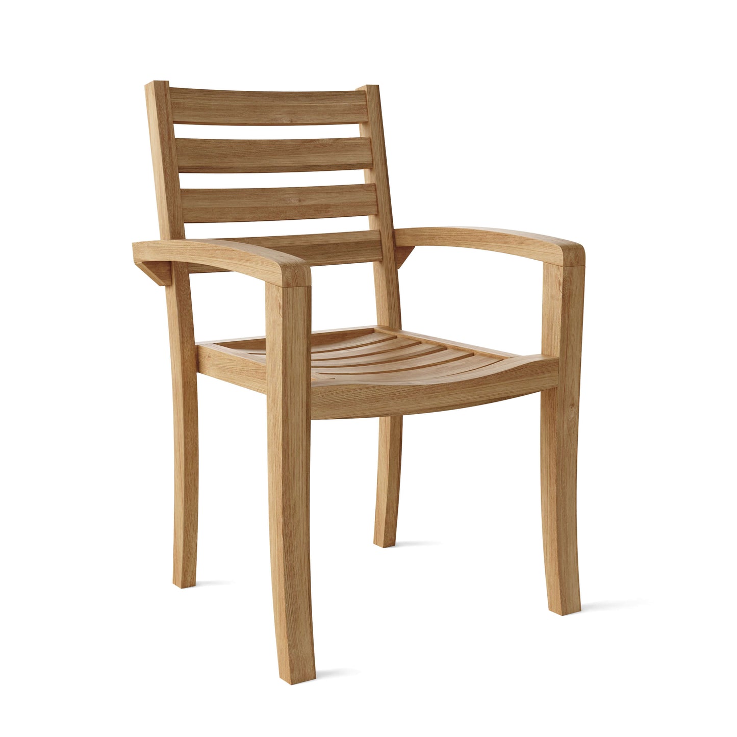 Anderson Teak Catalina Stackable Armchair (Fully Built & 4 pcs in a box)