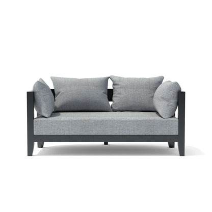 Anderson Teak Coronado Deep Seating Aluminum Loveseat