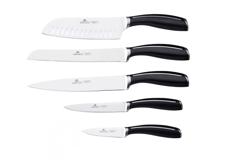 Maxima House LOFT 5pcs Knives Set in a block