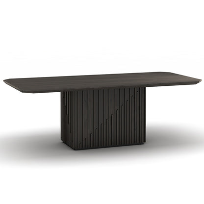 Moderna | Contemporary Dining Table For 8, Rectangular, Wenge, 18857-DT