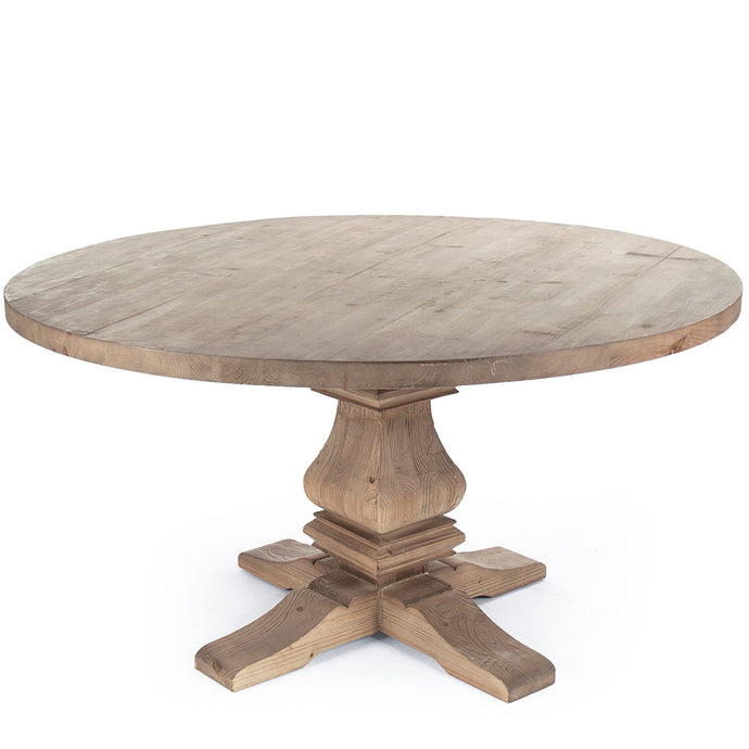 Max | Modern Round Dining Table For 6, Pine Wood Table For Sale, CT565 701
