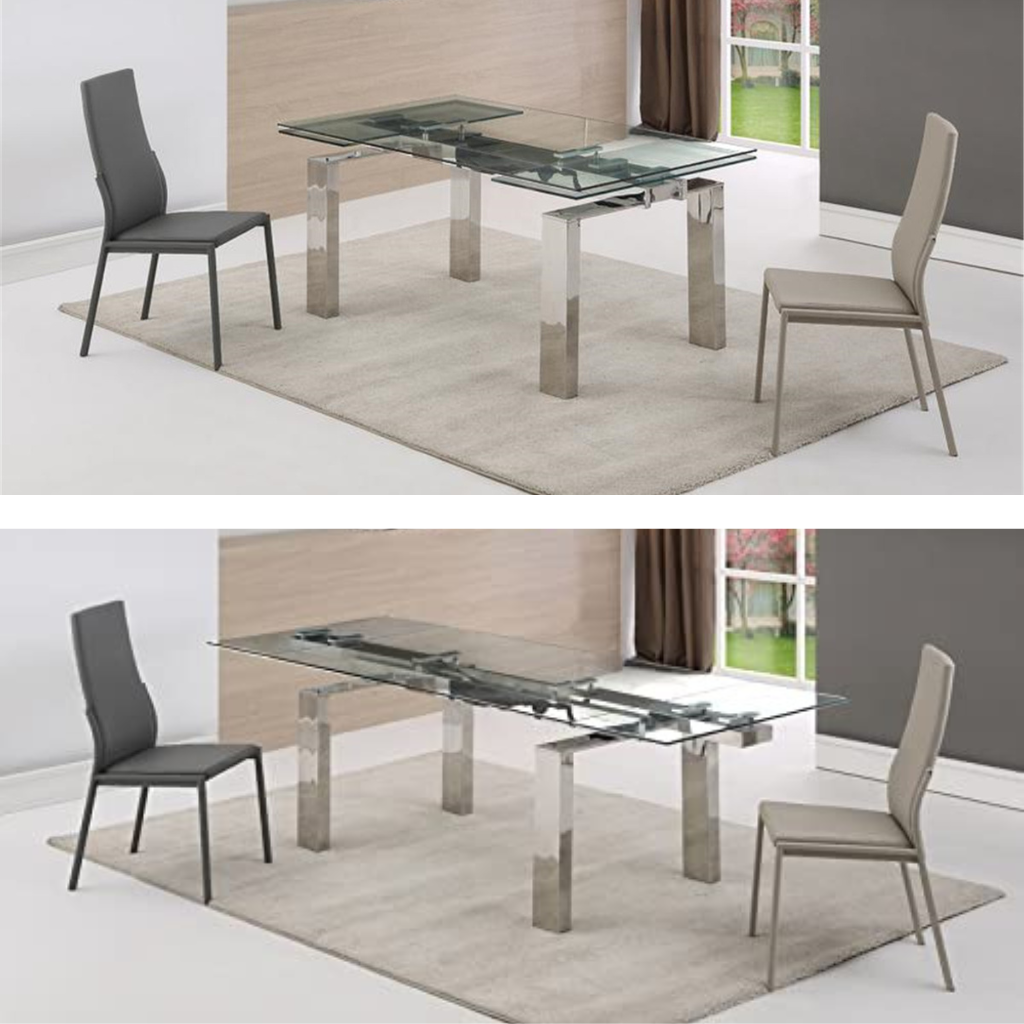 Whiteline Modern Living Cuatro Dining Table