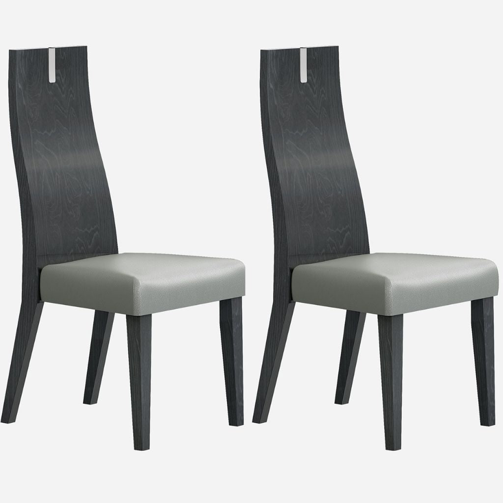 Whiteline Modern Living Los Angeles Dining Chair in contemporary design with Hollywood-inspired elegance.