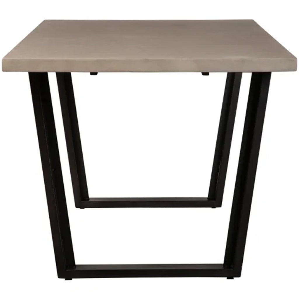 Lucian | Modern Concrete Dining Table, Metal Legs, 6 Seater, VLB-NY200-DT01