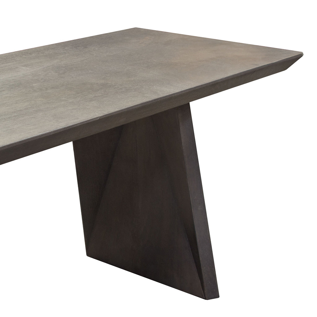 80" x 40" Motion Dining Table, Mango Wood, 6 Seater